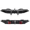 Rc Parts Compatible with TRX4 1/10 Remote Control Crawler Car Upgrade Parts Replacement Accessories Metal Rear Bumper with D-Rings view 4