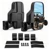 UTV Side Rear View Mirrors for Wolverine X2 2019-2020 2 SEAT, 1.75"-2" Roll Bar Compatible, 360 Adjustable Shatter Resistant Breakaway Side Mirror view 1