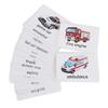 Flags Alphabet Flash Cards ABC Shapes Sight Words for Toddler Kids Word Spelling Memory Matching Cards Waterproof Educational Flashcards for Preschool Homeschool Kindergarten Supplies Tear Resistant view 1