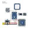 Mateksys H743 Slim V4 Flight Controller with Built-in OSD and MicroSD, FPV Multicopter RC Drone Control Board view 4
