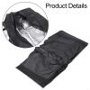 Sileduove Large Folding Mattress Storage Bag Waterproof & Dustproof Oxford Fabric Protector With Sturdy Handles For Outdoor Travel Black 54X25x13 Inch view 3