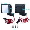Lighting Rc Car Spot Compatible with Axial SCX6 AXI05000 1/6 RC Crawler Car Rearview Mirror Simulated Decoration Part RC Car Rearview Lens with Light view 3