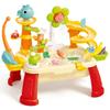 Ginwrek Play Sink, Funny Water Table for Toddlers 1-3, Electric Circulating Play Sink with Running Water & Multi- Features - Red view 1