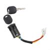 Children's Electric Car Key Start Switch 6V 12V Power Lock Replacement for Ride On Toy Cars, 4-Wheel Remote Control Vehicles & Strollers with 2 Keys (Small Female Port 2 Wires)(3) view 3