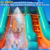26ft Tropical Inflatable Water Slide with Pool, 100% Commercial Grade PVC Vinyl, Reinforced Strength Wet/Dry Fun, Front Load Entry for Easy Supervision, 950W Air Blower, Blue Castle Design view 3