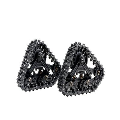 BATRAZZI All-Terrain Track Set for 1/18 1/24 for FCX18 FCX24 FMS RC Crawler Upgrade Parts (2pcs)