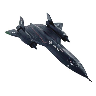 YUBJIANG Alloy United States Air Force SR-71 Blackbird Strategic Reconnaissance Aircraft Aircraft Model 1:144 Simulation Science Exhibition Model