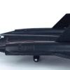 YUBJIANG Alloy United States Air Force SR-71 Blackbird Strategic Reconnaissance Aircraft Aircraft Model 1:144 Simulation Science Exhibition Model view 3