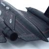 YUBJIANG Alloy United States Air Force SR-71 Blackbird Strategic Reconnaissance Aircraft Aircraft Model 1:144 Simulation Science Exhibition Model view 4