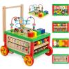 Wooden Activity Cubes 7-in-1 Montessori Toys for 1+ Year Old Boys Girls view 1