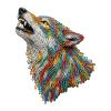 Jigfoxy Wooden Puzzles for Adults, Wolf Jigsaw Puzzle with Unique Animal Shaped Pieces, Relaxing Brain Teaser Game, Birthday Gift for Family & Friends(M-12.3 * 10.2in-150pcs) view 1
