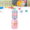 Omquot Pig Shaped Water Dispenser for Children, Mini Drinking Fountain for Children 3 Years and Old, Cute Cartoon Pig Design for Role Play and view 3