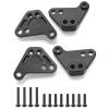 Compatible with Traxxas for MAXX V2 for WideMaxx 1/10 RC Car Parts Accessories Metal Front and Rear Shock Absorber Lower Mount Bracket RC Assortment view 2