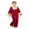 Miaeowve Kids Boys 2 Piece Liturgical Praise Dance Outfit Choir Wear Burgundy 12 view 1