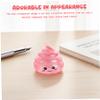Stress Balls 6 Pack Funny Glitter Poop Sensory Squeeze Toys Slow Rising Anxiety Relief Fidget Toys for Kids Adults Prank and Party Favors view 2
