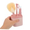 Totority 5-in-1 Bottle Brush Set for Travel with Silicone and Nylon Brushes, Straw and Pacifier Cleaner Kit with Drying Rod and Storage Case, Cleaning Essentials view 4
