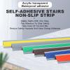L-Shaped Stair Edge Protector, Self-Adhesive Rubber Stair Edging for Indoor and Outdoor Steps, Durable Floor Transition Strip for Safe and Secure Use view 3