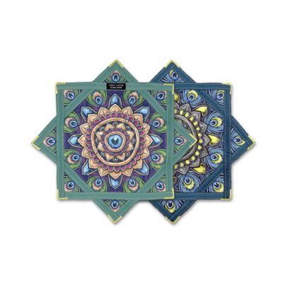 Mini Flow Star - Dapo Star - Flow Toy - by First Earth (Royal Plume)