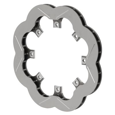 Wilwood 160-17781 11.75" Super Alloy Scalloped 32-Vane Slotted Rotor, 8 x 7.00