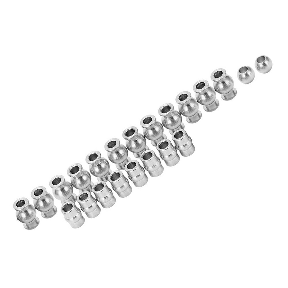 22PCS Premium RC Shock Damper Head Upgrade Kit Compatible with /10 4x4 Remote Control Cars Absorption Tie Rods
