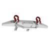 Rc Bumpers Parts Compatible with MN128 1/10 RC Car Upgrade Parts Replacement Accessories Metal Front Bumper with Tow Hook view 2