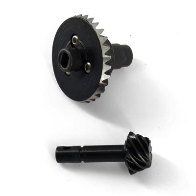 RC Cars Models Compatible with Axial Scx10 90046 90047 90059 90060 RC Car Accessories Upgrades Parts 8T 24T Steel Helical Bevel Axle Gear Set