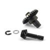 RC Cars Models Compatible with Axial Scx10 90046 90047 90059 90060 RC Car Accessories Upgrades Parts 8T 24T Steel Helical Bevel Axle Gear Set view 3