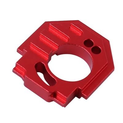 Rc Toys Accessories for Arrma for Granite for Grom 1/18 Metal Heatsink Adjustable Motor Mount RC Car Upgrade Repairs Replacements Accessory(Red)