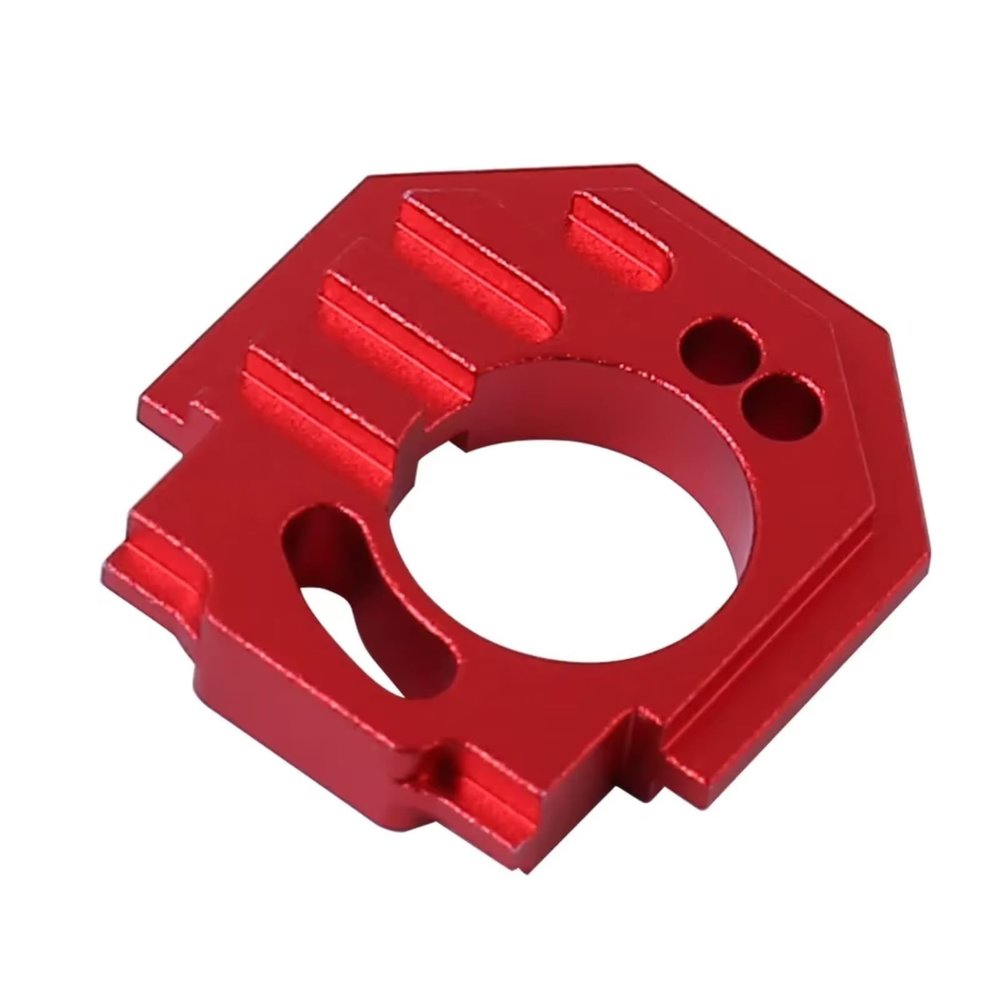 Rc Toys Accessories for Arrma for Granite for Grom 1/18 Metal Heatsink Adjustable Motor Mount RC Car Upgrade Repairs Replacements Accessory(Red)