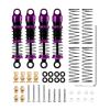for Axial for SCX24 1/24 for FCX24M RC Crawler Car Upgrades Parts Pre-Oiled Big Bore Oil Shock Absorber 36mm 40mm Threaded Body Tuning RC Car Parts(Purple 40mm) view 2