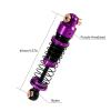 for Axial for SCX24 1/24 for FCX24M RC Crawler Car Upgrades Parts Pre-Oiled Big Bore Oil Shock Absorber 36mm 40mm Threaded Body Tuning RC Car Parts(Purple 40mm) view 3