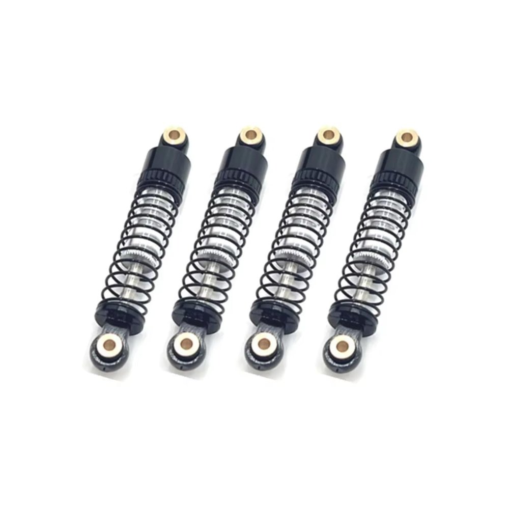 RC Car Shock Absorbers Compatible with FMS for FCX24 1/24 Remote Control Car Upgrade Accessories Adjustable Oil Pressure Shock Absorber Kit