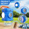 Bubble Machine for Kids, Remote Control Street Lamp Bubble Machine with Lights, Automatic Standing Bubble Tower, Outdoor Bubble Torch Toys for Wedding Summer Bubble Maker for Kids Ages 3 4 5 6 7 8 9 view 4
