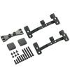 Rc Toys Accessories for MN D90 D91 D96 for MN99S 1/12 Metal Pull Rod Base for Seat Axle for Up Servo Bracket Mount Accessories RC Car Upgrade Parts Replacement(Black) view 1