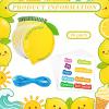 Gueevin 36 Sets Religious Fruit of the Spirit Sign Craft Kit Christian Cards with Stickers Inspirational Crafts for Sunday Events Crafting DIY Activities Church Events Religious Education view 3