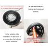 Stroller Wheel Compatible with Uppababy Cruz V2 Pushchair Front Or Back Wheel PU Tubeless Tyre Cover(2 Front tire-Cruz V2) view 4