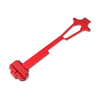 Rc Upgrade Spare Parts for WLtoys 124016 124017 124018 124019 1/12 RC Car Parts Metal Upgrade Two Layer Board Accessories Replacement Repair(Red)