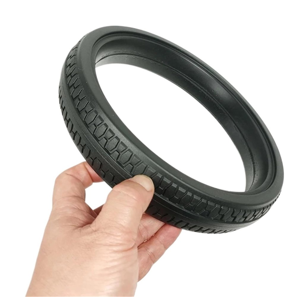 Stroller Wheel Compatible with Uppababy Cruz V2 Pushchair Front Or Back Wheel PU Tubeless Tyre Cover(2 Back tire-Cruz V2)