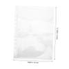 SOPOTUTU 40pcs A4 Stamp Holder Pages for Collectors, Single-sided Album Sheets with High Transparency and Easy Organization, for Stamp Collecting at Home Shelf view 2