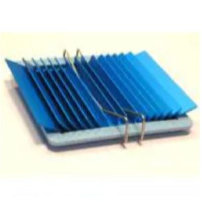 ATS-50450B-C1-R0, Heat Sinks maxiFLOW Heat Sink w/Maxigrip Attachment, 2 Side Tape, Blue, T412