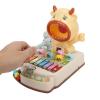 Mtlavishness Multifunctional Whack Game Interactive Baby Toy with Music Whack Game for Early Education 6 Level Hamster Mode 4 Entertainment Modes 197 English Learning Contents view 3