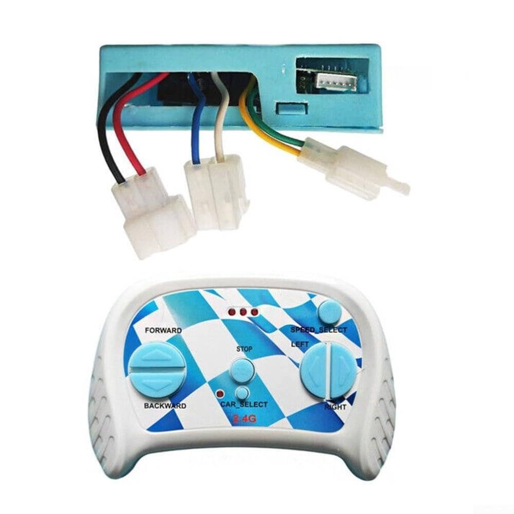 Simplified Installation Process Of The 2 4G Remote Control Receiver For Seamless Play In Kids' Electric Cars(5PIN B Full set)
