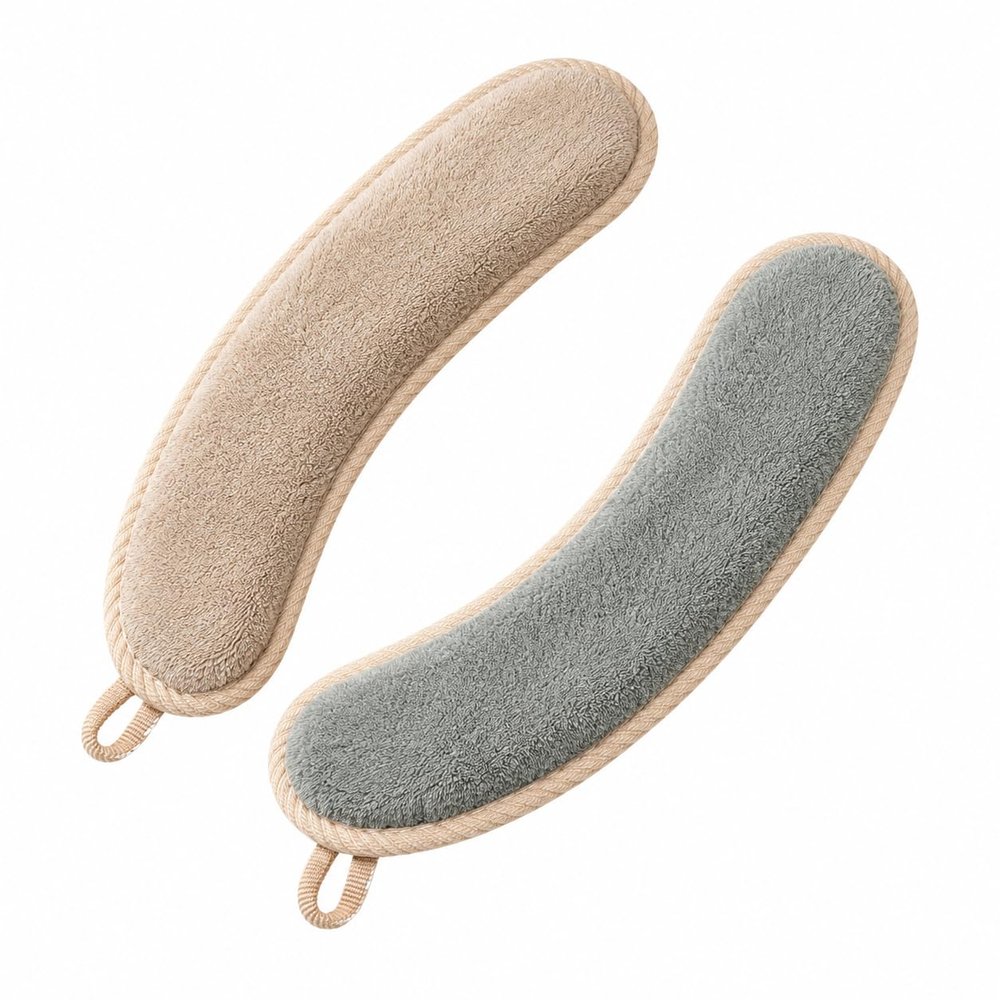 JISADER Cleanable Toilet Seat Cover, Universal Fit Padded Velvet Toilet Seat Cushion, Reusable Thickened Toilet Seat Pads for Comfort