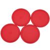 Vistreck Plastic Lightweight Ice Hockey Pusher and Pucks Set Table Games with 2 Pushers and 4 Pucks view 1