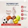 Baseball Fidget Ball, Softball Fidget Ball, Twist and Turn Sensory Puzzle Ball, Portable Handheld Stress Relief Desk Fidget Toy for Focus, Travel, Office & Classroom (Style B) view 4