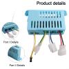 Minhe Children's RC Car Controller 12V Remote Control Receiver To Follow Frequency Matching Guide(2PIN Receiver) view 2