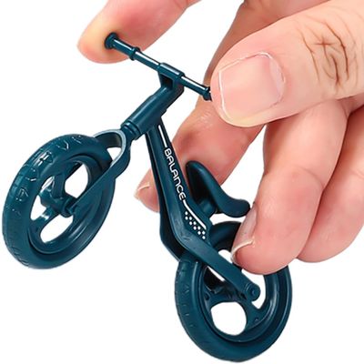 XSLiao Mini Finger Mountain Bike, Desktop Decoration Cycling Figure, Small Mountain Cycling Figure Finger Playing
