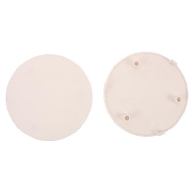 Toyvian 2pcs Stroller Rear Wheel Hub Cover, Pram Rear Wheel Cap with Safe Design and Secure Installation, Plastic Pushchair Parts for Shopping Trips and Family Use