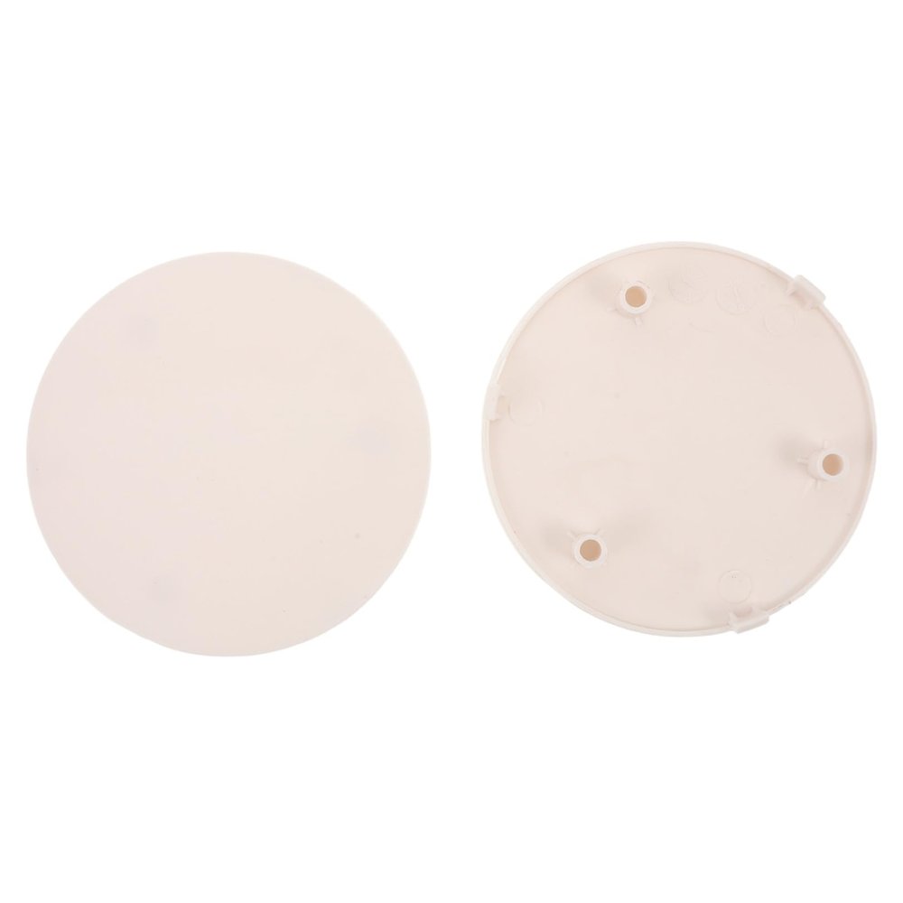 Toyvian 2pcs Stroller Rear Wheel Hub Cover, Pram Rear Wheel Cap with Safe Design and Secure Installation, Plastic Pushchair Parts for Shopping Trips and Family Use