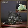 VRFTGHYJU 14cm Color Changing Tea Pet Pixiu Tea Decoration Zen Tea Ceremony Tea Set China view 3